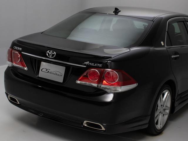 クラウン ２．５アスリート　プレミアムエディション　後期型（禁煙車）（特別仕様車）（黒本革シート）（フルエアロ）ＨＤＤマルチ　Ｂｌｕｅｔｏｏｔｈ対応　レギュラーガソリン仕様　専用インテリア＆エクステリア　カラーバックカメラ　ブラックインナーヘッドライト（24枚目）