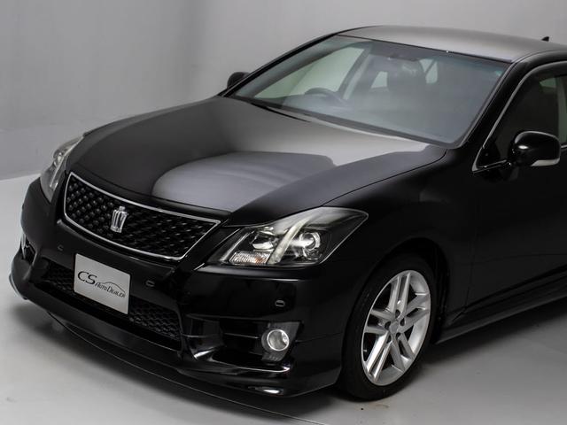 クラウン ２．５アスリート　プレミアムエディション　後期型（禁煙車）（特別仕様車）（黒本革シート）（フルエアロ）ＨＤＤマルチ　Ｂｌｕｅｔｏｏｔｈ対応　レギュラーガソリン仕様　専用インテリア＆エクステリア　カラーバックカメラ　ブラックインナーヘッドライト（26枚目）