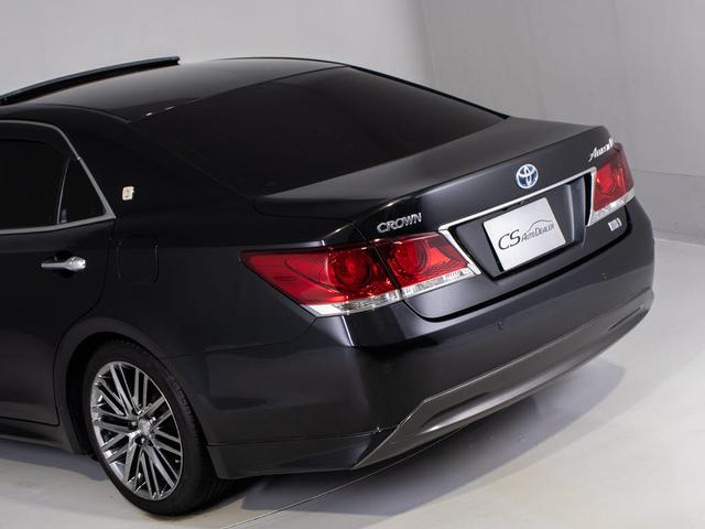 クラウンハイブリッド アスリートＳ　（サンルーフ）（黒本革シート）（オプション１８インチアルミ）（クリアランスソナー）エアシート　シートヒーター　ステアリングヒーター　ＢＬｕｅｔｏｏｔｈ対応　レギュラーガソリン仕様　ＨＤＤマルチナビ（21枚目）