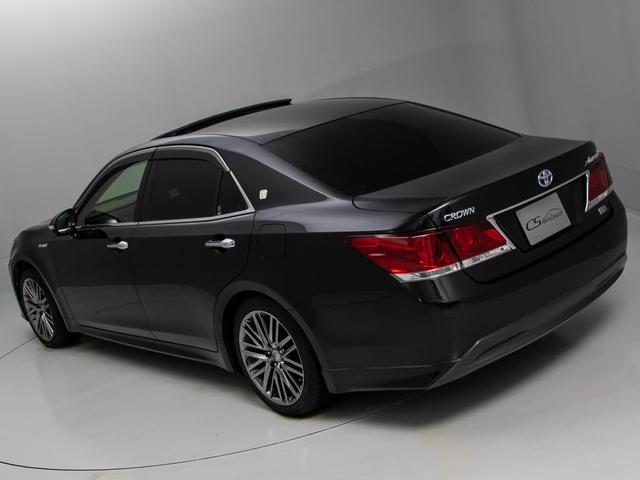 クラウンハイブリッド アスリートＳ　（サンルーフ）（黒本革シート）（オプション１８インチアルミ）（クリアランスソナー）エアシート　シートヒーター　ステアリングヒーター　ＢＬｕｅｔｏｏｔｈ対応　レギュラーガソリン仕様　ＨＤＤマルチナビ（25枚目）