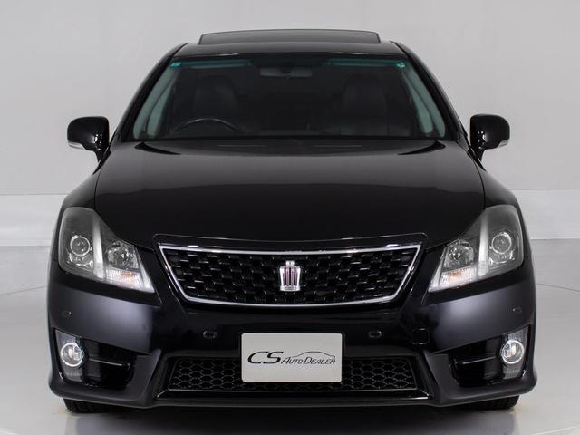 クラウン ２．５アスリート　アニバーサリーエディション　後期型（サンルーフ）（専用黒本革シート）（特別仕様車）（クリアランスソナー）ＨＤＤマルチナビ　ＢＬｕｅｔｏｏｔｈ対応　レギュラーガソリン仕様　バックカメラ＆サイドカメラ　専用インテリア＆エクステリア（12枚目）