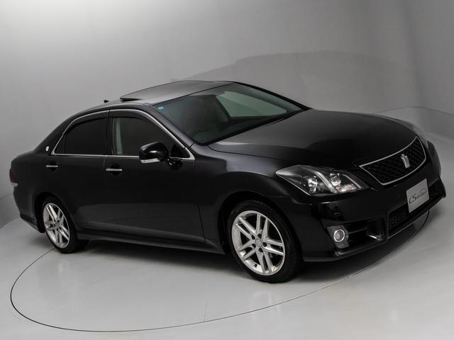 クラウン ２．５アスリート　アニバーサリーエディション　後期型（サンルーフ）（専用黒本革シート）（特別仕様車）（クリアランスソナー）ＨＤＤマルチナビ　ＢＬｕｅｔｏｏｔｈ対応　レギュラーガソリン仕様　バックカメラ＆サイドカメラ　専用インテリア＆エクステリア（27枚目）