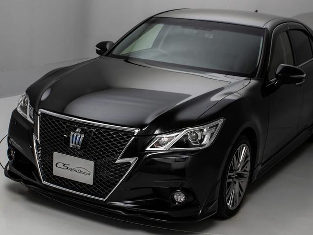 クラウンハイブリッド アスリートＧ　（黒本革シート）（オプション１８インチアルミ）（フルエアロ）（衝突軽減）（踏み間違い防止機能）レーダークルーズ　アダプティブハイビーム　シートメモリー　ＢＬｕｅｔｏｏｔｈ対応　レギュラーガソリン仕様（27枚目）