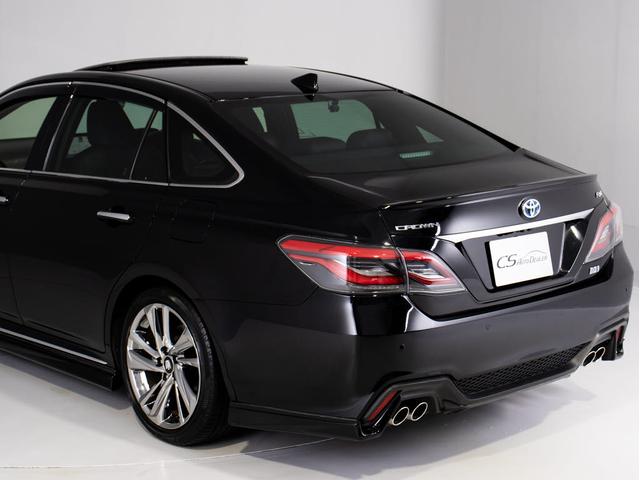 クラウンハイブリッド ＲＳアドバンス　後期型（法人ワンオーナー）（サンルーフ）（黒本革シート）（パノラミックビューモニター）（セーフティセンス）衝突軽減ブレーキ　踏み間違い防止　車線逸脱抑制ＬＴＡ　デジタルインナーミラー　オートハイビーム（26枚目）