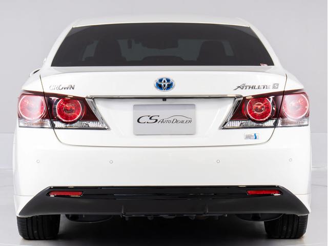 クラウンハイブリッド アスリートＳ　Ｊ－フロンティアリミテッド　後期型（特別仕様車）（黒本革シート）（オプション１８インチアルミ）（新品タイヤ）（セーフティセンス）（記録簿７枚）衝突軽減ブレーキ　踏み間違い防止機能　オートマチックハイビーム　車線逸脱抑制ＬＤＡ（17枚目）