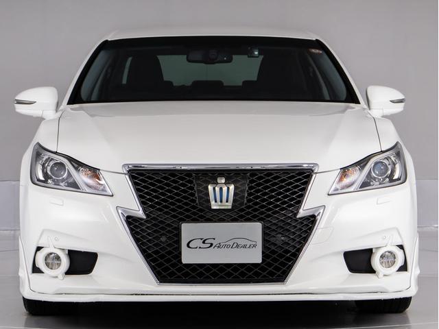 クラウンハイブリッド アスリートＧ　（禁煙車）（黒本革シート）（（オプション１８インチＡＷ）（フルエアロ）（衝突軽減ブレーキ）（踏み間違い防止機能）レーダークルーズ　アダプティブハイビーム　ＢＬｕｅｔｏｏｔｈ対応　レギュラーガソリン仕様（15枚目）