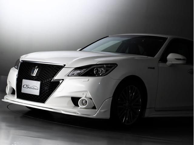 クラウンハイブリッド アスリートＧ　（禁煙車）（黒本革シート）（（オプション１８インチＡＷ）（フルエアロ）（衝突軽減ブレーキ）（踏み間違い防止機能）レーダークルーズ　アダプティブハイビーム　ＢＬｕｅｔｏｏｔｈ対応　レギュラーガソリン仕様（28枚目）