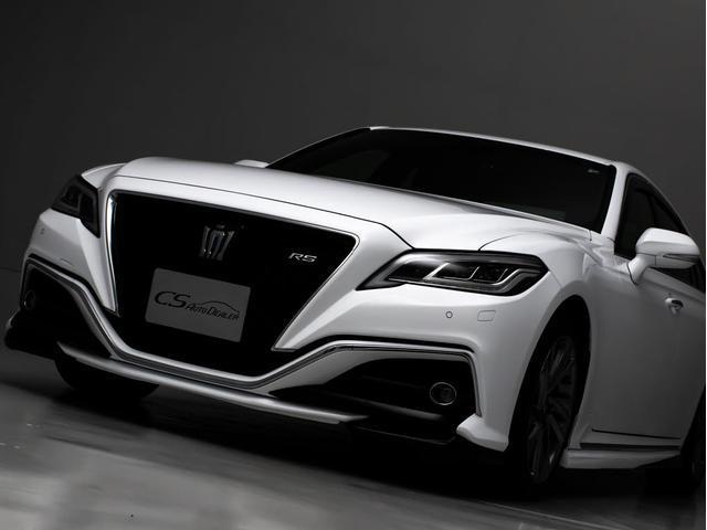 クラウンハイブリッド ＲＳアドバンス　後期型（禁煙車）（黒本革シート）（フルエアロ）（トヨタセーフティセンス）１２．３インチＳＤナビ　衝突軽減ブレーキ　踏み間違い防止機能　車線逸脱抑制ＬＴＡ　オートハイビーム　シーケンシャルウィンカー（24枚目）