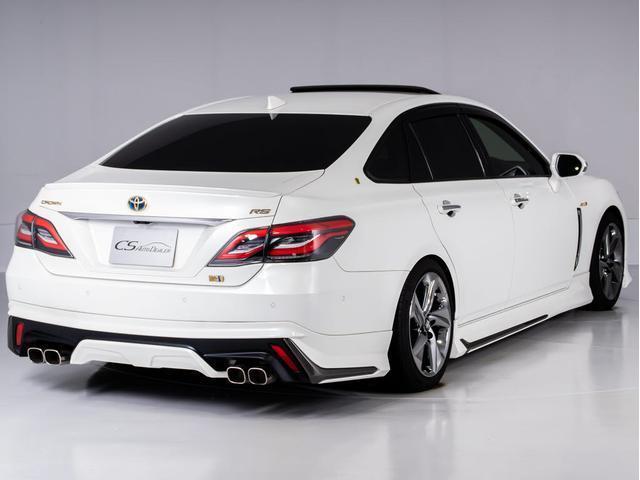 クラウンハイブリッド ＲＳアドバンス　（サンルーフ）（モデリスタフルエアロ＆マフラー）（黒本革シート）（パノラミックビューモニター）（セーフティパッケージプラス）衝突軽減ブレーキ　踏み間違い防止機能　車線逸脱抑制ＬＴＡ　シーケンシャル（20枚目）