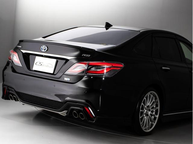 クラウンハイブリッド ＲＳアドバンス　（禁煙車）（黒本革シート）（パノラミックビューモニター）（マーベリック１９インチアルミ）（ＴＲＤエアロ）（セーフティパッケージプラス）衝突軽減ブレーキ　踏み間違い防止機能　車線逸脱抑制ＬＴＡ（31枚目）