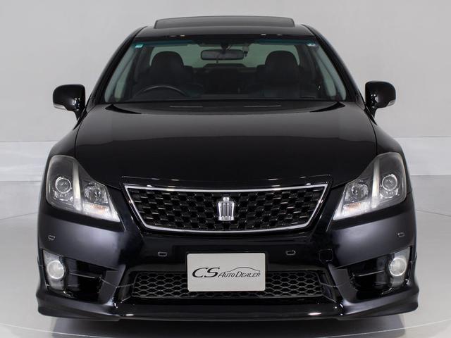 クラウン ２．５アスリート　プレミアムエディション　後期型（禁煙車）（サンルーフ）（専用本革シート）（フルエアロ）（クリアランスソナー）専用インテリア＆エクステリア　ブラックインナーヘッドライト　Ｂｌｕｅｔｏｏｔｈ対応　レギュラーガソリン仕様（13枚目）