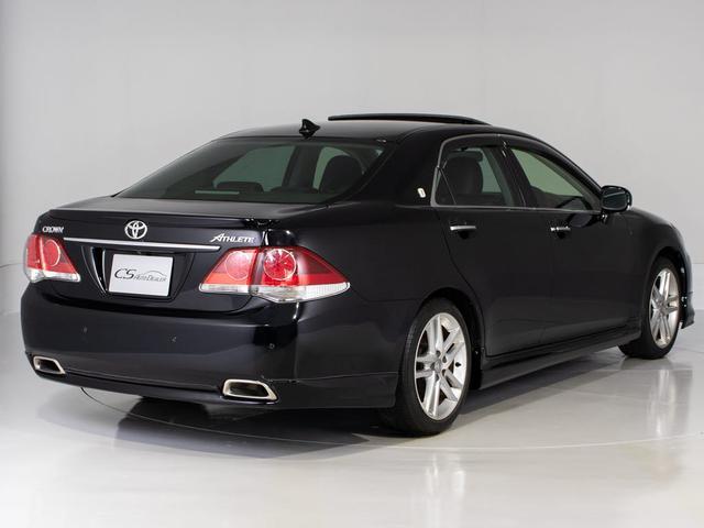 クラウン ２．５アスリート　プレミアムエディション　後期型（禁煙車）（サンルーフ）（専用本革シート）（フルエアロ）（クリアランスソナー）専用インテリア＆エクステリア　ブラックインナーヘッドライト　Ｂｌｕｅｔｏｏｔｈ対応　レギュラーガソリン仕様（17枚目）