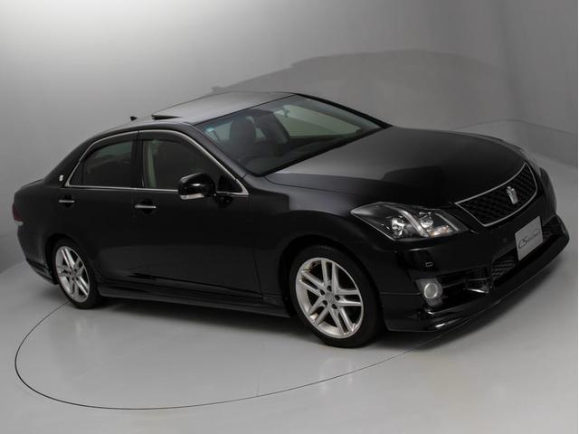 クラウン ２．５アスリート　プレミアムエディション　後期型（禁煙車）（サンルーフ）（専用本革シート）（フルエアロ）（クリアランスソナー）専用インテリア＆エクステリア　ブラックインナーヘッドライト　Ｂｌｕｅｔｏｏｔｈ対応　レギュラーガソリン仕様（25枚目）