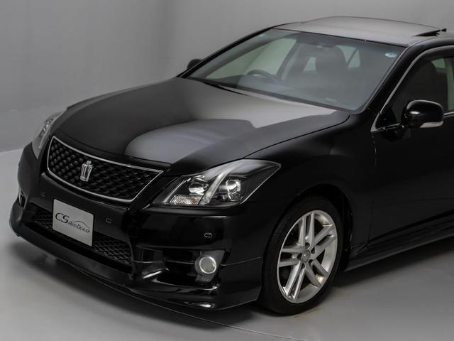 クラウン ２．５アスリート　プレミアムエディション　後期型（禁煙車）（サンルーフ）（専用本革シート）（フルエアロ）（クリアランスソナー）専用インテリア＆エクステリア　ブラックインナーヘッドライト　Ｂｌｕｅｔｏｏｔｈ対応　レギュラーガソリン仕様（29枚目）