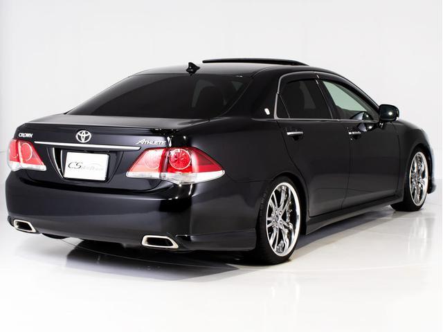 クラウン 2.5アスリート アニバーサリーエディション 後期型(サンルーフ)(黒本革シート)(ブリッツ車高調)(19インチアルミ)(フロントエアロ)(特別仕様車)専用インテリア&エクステリア Bluetooth対応 レギュラーガソリン仕様 HDDマルチナビ(15枚目)