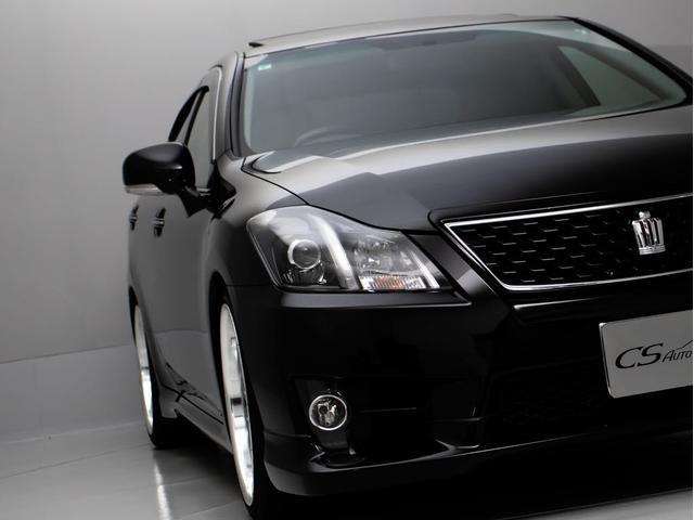 クラウン 2.5アスリート アニバーサリーエディション 後期型(サンルーフ)(黒本革シート)(ブリッツ車高調)(19インチアルミ)(フロントエアロ)(特別仕様車)専用インテリア&エクステリア Bluetooth対応 レギュラーガソリン仕様 HDDマルチナビ(21枚目)