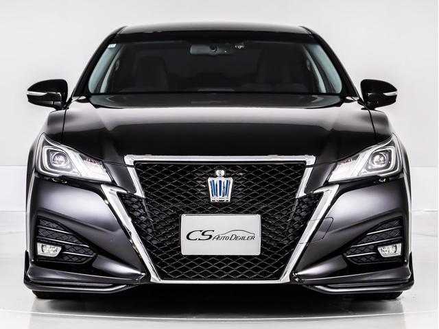 クラウンハイブリッド アスリートＳ　後期型（禁煙車）（フルエアロ）（オプション１８インチアルミ）（新品タイヤ）（黒革調シートカバー）ＳＤマルチナビ　Ｂｌｕｅｔｏｏｔｈ対応　レギューガソリン仕様　カラーバックカメラ　ＬＥＤヘッドライト（10枚目）
