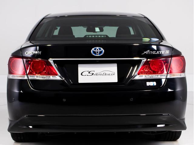 クラウンハイブリッド アスリートＳ　（黒本革シート）（パノラミックビューモニター）（フルエアロ）（新品２０インチアルミ）（新品タイヤ）（衝突軽減ブレーキ）（踏み間違い防止機能）レーダークルーズ　Ｂｌｕｅｔｏｏｔｈ　レギュラーガソリン仕様（16枚目）