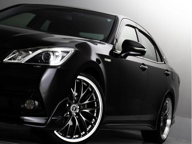 クラウンハイブリッド アスリートＳ　（黒本革シート）（パノラミックビューモニター）（フルエアロ）（新品２０インチアルミ）（新品タイヤ）（衝突軽減ブレーキ）（踏み間違い防止機能）レーダークルーズ　Ｂｌｕｅｔｏｏｔｈ　レギュラーガソリン仕様（24枚目）