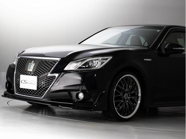 クラウンハイブリッド アスリートＳ　（黒本革シート）（パノラミックビューモニター）（フルエアロ）（新品２０インチアルミ）（新品タイヤ）（衝突軽減ブレーキ）（踏み間違い防止機能）レーダークルーズ　Ｂｌｕｅｔｏｏｔｈ　レギュラーガソリン仕様（27枚目）