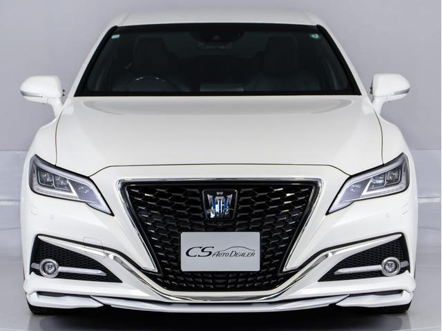 クラウンハイブリッド Ｇ－エグゼクティブ　（禁煙車）（ワンオーナー）（黒本革シート）（ＴＲＤフルエアロ）（パノラミックビューモニター）セーフティＰＫＧ＋　衝突軽減ブレーキ　踏み間違い防止機能　車線逸脱抑制ＬＴＡ　デジタルインナーミラー（16枚目）