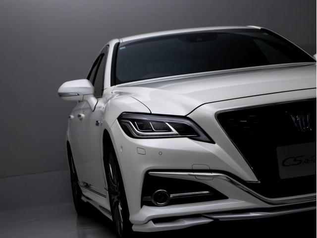 クラウンハイブリッド Ｇ－エグゼクティブ　（禁煙車）（ワンオーナー）（黒本革シート）（ＴＲＤフルエアロ）（パノラミックビューモニター）セーフティＰＫＧ＋　衝突軽減ブレーキ　踏み間違い防止機能　車線逸脱抑制ＬＴＡ　デジタルインナーミラー（26枚目）
