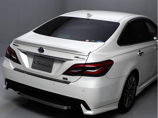 クラウンハイブリッド Ｇ－エグゼクティブ　（禁煙車）（ワンオーナー）（黒本革シート）（ＴＲＤフルエアロ）（パノラミックビューモニター）セーフティＰＫＧ＋　衝突軽減ブレーキ　踏み間違い防止機能　車線逸脱抑制ＬＴＡ　デジタルインナーミラー（28枚目）