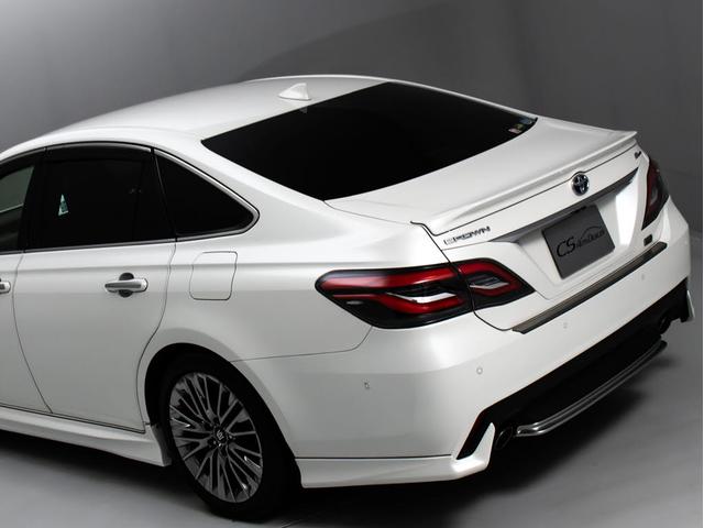 クラウンハイブリッド Ｇ－エグゼクティブ　（禁煙車）（ワンオーナー）（黒本革シート）（ＴＲＤフルエアロ）（パノラミックビューモニター）セーフティＰＫＧ＋　衝突軽減ブレーキ　踏み間違い防止機能　車線逸脱抑制ＬＴＡ　デジタルインナーミラー（30枚目）