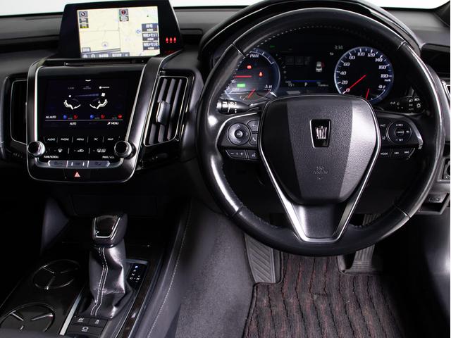 クラウンハイブリッド Ｇ－エグゼクティブ　（禁煙車）（ワンオーナー）（黒本革シート）（ＴＲＤフルエアロ）（パノラミックビューモニター）セーフティＰＫＧ＋　衝突軽減ブレーキ　踏み間違い防止機能　車線逸脱抑制ＬＴＡ　デジタルインナーミラー（36枚目）