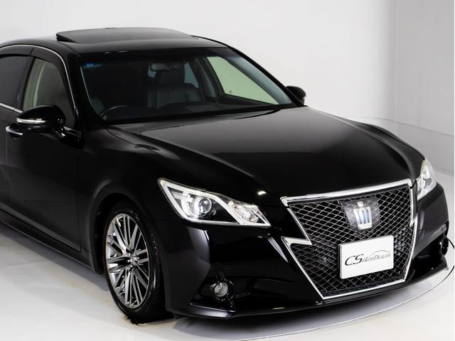 クラウンハイブリッド アスリートＳ　（サンルーフ）（黒本革シート）（オプション１８インチアルミ）（衝突軽減ブレーキ）（踏み間違い防止機能）レーダークルーズ　エアシート　シートヒーター　Ｂｌｕｅｔｏｏｔｈ対応　レギュラーガソリン仕様（6枚目）