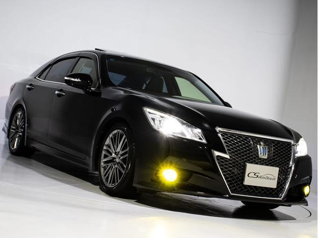 クラウンハイブリッド アスリートＳ　（サンルーフ）（黒本革シート）（オプション１８インチアルミ）（衝突軽減ブレーキ）（踏み間違い防止機能）レーダークルーズ　エアシート　シートヒーター　Ｂｌｕｅｔｏｏｔｈ対応　レギュラーガソリン仕様（20枚目）