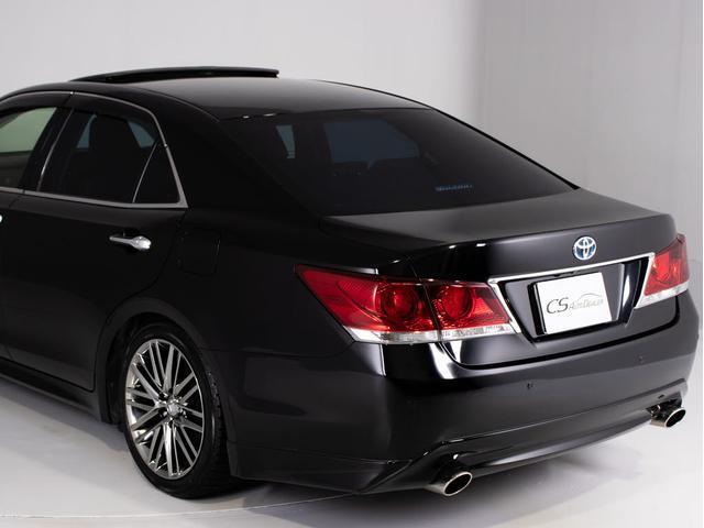 クラウンハイブリッド アスリートＳ　（サンルーフ）（黒本革シート）（オプション１８インチアルミ）（衝突軽減ブレーキ）（踏み間違い防止機能）レーダークルーズ　エアシート　シートヒーター　Ｂｌｕｅｔｏｏｔｈ対応　レギュラーガソリン仕様（24枚目）