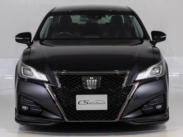 クラウンハイブリッド アスリートＳ　Ｊ－フロンティアリミテッド　後期型（禁煙車）（特別仕様社）（オプション１８インチアルミ）（新品タイヤ）（フルエアロ）トヨタセーフティセンス　衝突軽減ブレーキ　踏み間違い防止機能　車線逸脱抑制機能ＬＤＡ　オートハイビーム　ＳＤナビ（13枚目）