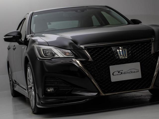 クラウンハイブリッド アスリートＳ　Ｊ－フロンティアリミテッド　後期型（禁煙車）（特別仕様社）（オプション１８インチアルミ）（新品タイヤ）（フルエアロ）トヨタセーフティセンス　衝突軽減ブレーキ　踏み間違い防止機能　車線逸脱抑制機能ＬＤＡ　オートハイビーム　ＳＤナビ（23枚目）