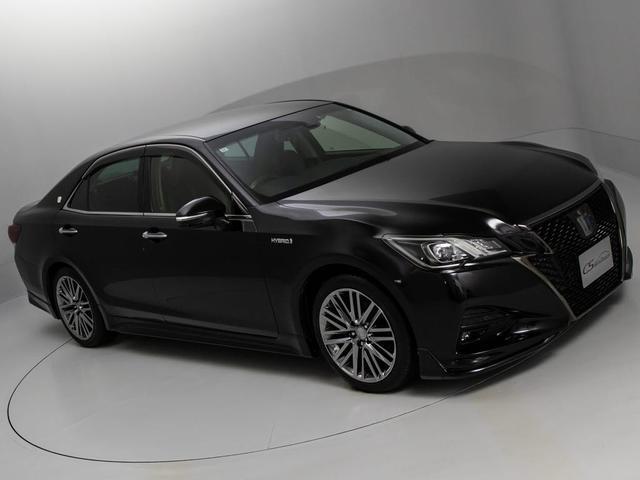 クラウンハイブリッド アスリートＳ　Ｊ－フロンティアリミテッド　後期型（禁煙車）（特別仕様社）（オプション１８インチアルミ）（新品タイヤ）（フルエアロ）トヨタセーフティセンス　衝突軽減ブレーキ　踏み間違い防止機能　車線逸脱抑制機能ＬＤＡ　オートハイビーム　ＳＤナビ（24枚目）