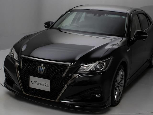 クラウンハイブリッド アスリートＳ　Ｊ－フロンティアリミテッド　後期型（禁煙車）（特別仕様社）（オプション１８インチアルミ）（新品タイヤ）（フルエアロ）トヨタセーフティセンス　衝突軽減ブレーキ　踏み間違い防止機能　車線逸脱抑制機能ＬＤＡ　オートハイビーム　ＳＤナビ（27枚目）