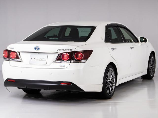 クラウンハイブリッド アスリートＳ　Ｊ－フロンティアリミテッド　後期型（禁煙車）（特別仕様車）（オプション１８インチアルミ）（新品タイヤ）トヨタセーフティセンス　衝突軽減　踏み間違い防止機能　レーダークルーズ　車線逸脱抑制ＬＤＡ　専用インテリア＆エクステリア（19枚目）