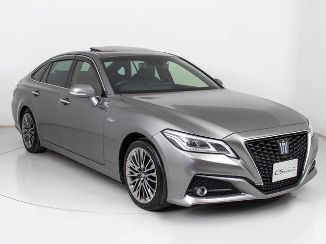 クラウンハイブリッド Ｇ－エグゼクティブ　（禁煙車）（後期型）（サンルーフ）（黒本革）（パノラミックビュー）（デジタルインナーミラー）（１２．３インチＳＤマルチナビ）（シートヒーター）（エアシート）（レーダークルーズ）（プリクラッシュ）（20枚目）