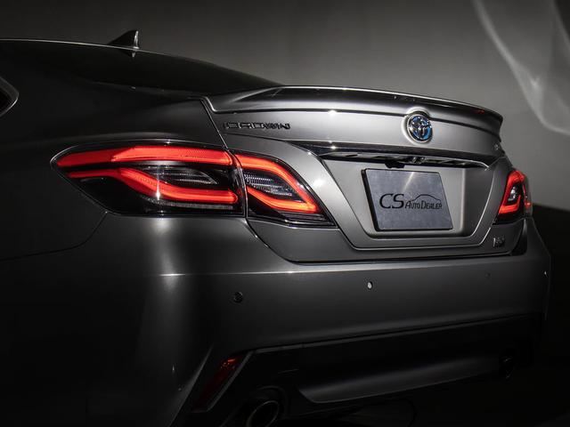 クラウンハイブリッド Ｇ－エグゼクティブ　（禁煙車）（後期型）（サンルーフ）（黒本革）（パノラミックビュー）（デジタルインナーミラー）（１２．３インチＳＤマルチナビ）（シートヒーター）（エアシート）（レーダークルーズ）（プリクラッシュ）（25枚目）