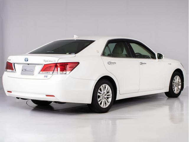 クラウンハイブリッド ロイヤルサルーンG (ベージュ本革シート)(記録簿7枚)アダプティブハイビーム イージークローザー シートメモリー 後席VIP Blutooth対応 レギュラーガソリン仕様 シート&ステアリングヒーター HDDマルチ(12枚目)