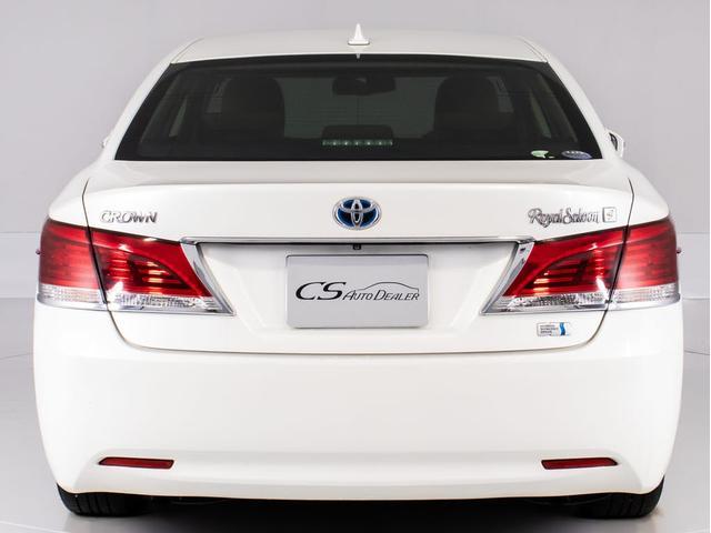 クラウンハイブリッド ロイヤルサルーンG (ベージュ本革シート)(記録簿7枚)アダプティブハイビーム イージークローザー シートメモリー 後席VIP Blutooth対応 レギュラーガソリン仕様 シート&ステアリングヒーター HDDマルチ(13枚目)