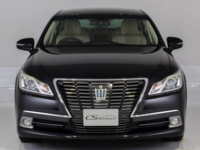 クラウンハイブリッド ロイヤルサルーンG (禁煙車)(ワンオーナー)(フラクセン本革シート)(衝突軽減ブレーキ)(踏み間違い防止機能)レーダークルーズ プリクラッシュ クリアランスソナー イージークローザー 後席VIP Bluetooth対応(13枚目)