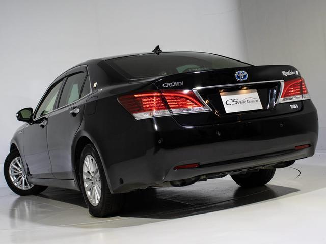 クラウンハイブリッド ロイヤルサルーンG (禁煙車)(ワンオーナー)(フラクセン本革シート)(衝突軽減ブレーキ)(踏み間違い防止機能)レーダークルーズ プリクラッシュ クリアランスソナー イージークローザー 後席VIP Bluetooth対応(19枚目)