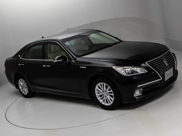 クラウンハイブリッド ロイヤルサルーンG (禁煙車)(ワンオーナー)(フラクセン本革シート)(衝突軽減ブレーキ)(踏み間違い防止機能)レーダークルーズ プリクラッシュ クリアランスソナー イージークローザー 後席VIP Bluetooth対応(24枚目)