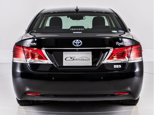クラウンハイブリッド ロイヤルサルーン リアモニター 後期型(黒本革シート)(パノラミックビューモニター)(トヨタセーフティセンス)衝突軽減ブレーキ 踏み間違い防止機能 車線逸脱抑制LDA レーダークルーズ オートマチックハイビーム(14枚目)