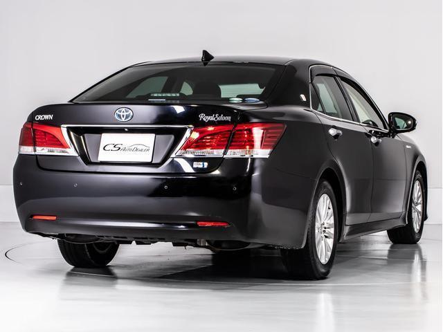 クラウンハイブリッド ロイヤルサルーン リアモニター 後期型(黒本革シート)(パノラミックビューモニター)(トヨタセーフティセンス)衝突軽減ブレーキ 踏み間違い防止機能 車線逸脱抑制LDA レーダークルーズ オートマチックハイビーム(17枚目)
