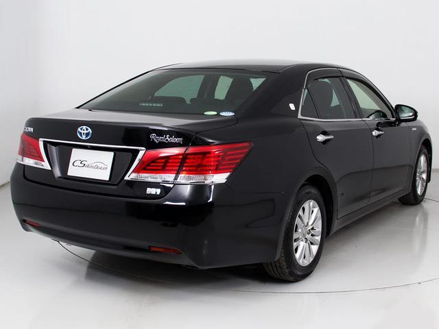 クラウンハイブリッド ロイヤルサルーン (禁煙車)HDDマルチナビ Bluetooth対応 レギュラーガソリン仕様 バックカメラ HIDヘッドライト LEDフォグランプ ビルトインETC オートクルーズコントロール チェスナットインテリア(16枚目)