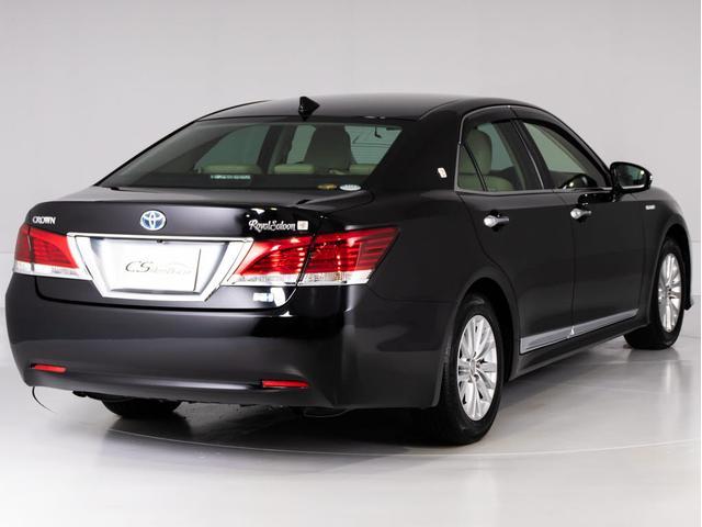 クラウンハイブリッド ロイヤルサルーンG 後期(禁煙車)(フラクセン本革シート)(トヨタセーフティセンス)(リヤコンフォートパッケージ)衝突軽減ブレーキ 車線逸脱抑制LDA レーダークルーズ BSM アダプティブハイビーム Bluetooth(19枚目)