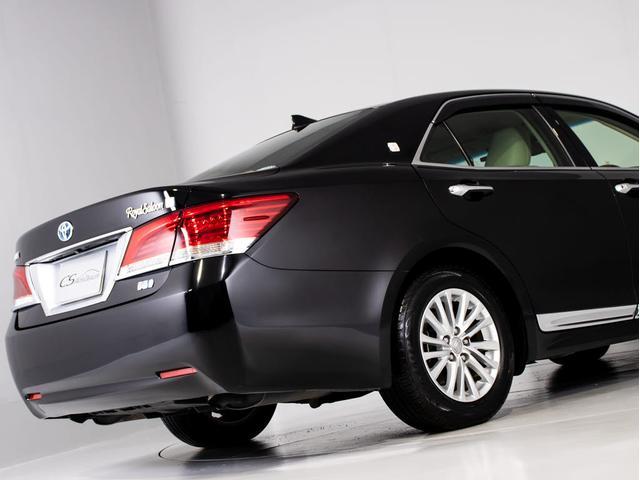 クラウンハイブリッド ロイヤルサルーンG 後期(禁煙車)(フラクセン本革シート)(トヨタセーフティセンス)(リヤコンフォートパッケージ)衝突軽減ブレーキ 車線逸脱抑制LDA レーダークルーズ BSM アダプティブハイビーム Bluetooth(23枚目)