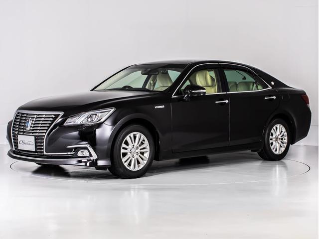 クラウンハイブリッド ロイヤルサルーンＧ　リアモニター　後期型（トヨタセーフティセンス）（衝突軽減ブレーキ）（車線逸脱抑制ＬＤＡ）レーダークルーズ　アダプティブハイビーム　シートメモリー　Ｂｌｕｅｔｏｏｔｈ対応　シート＆ステアリングヒーター（13枚目）